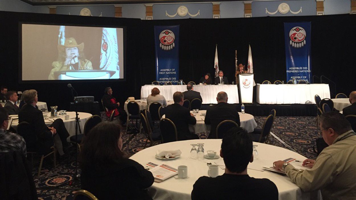 L'événement regroupe également des représentants des communautés Inuit et Métis.