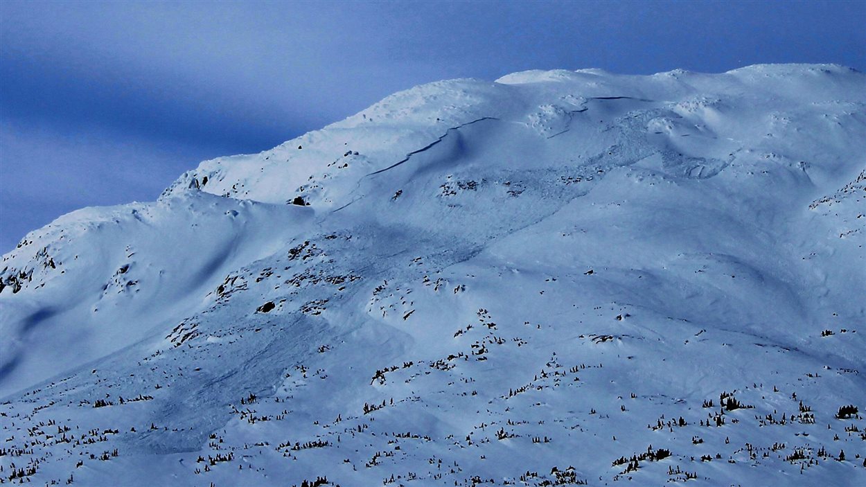 photo de l'avalanche
