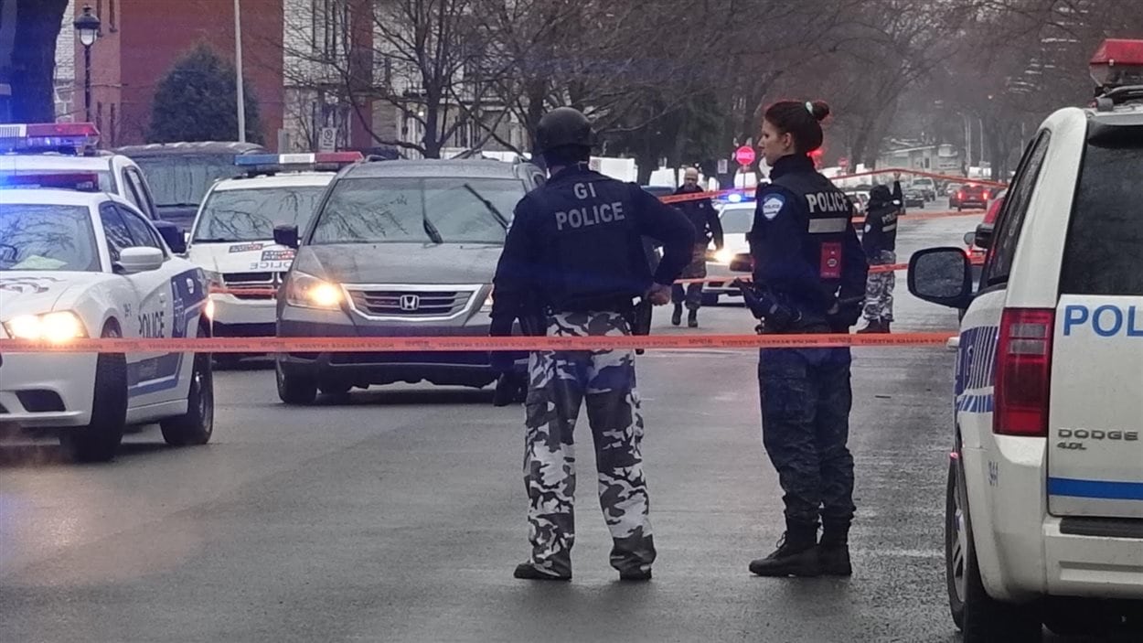Intervention policière dans l'arrondissement de Montréal-Nord