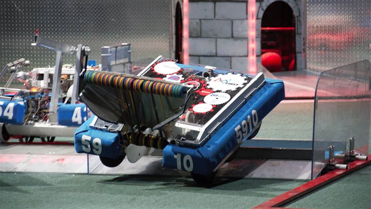 Le robot de l'équipe des Supertronix