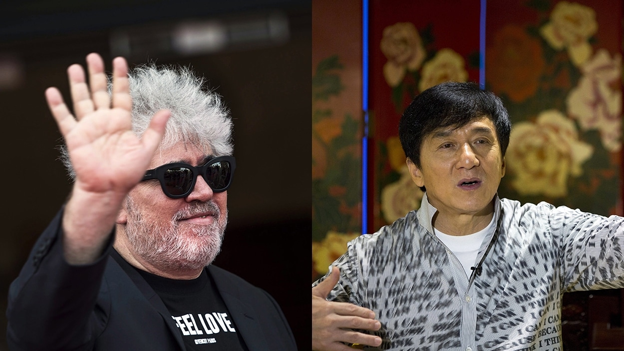 Pedro Almodavar et Jackie Chan