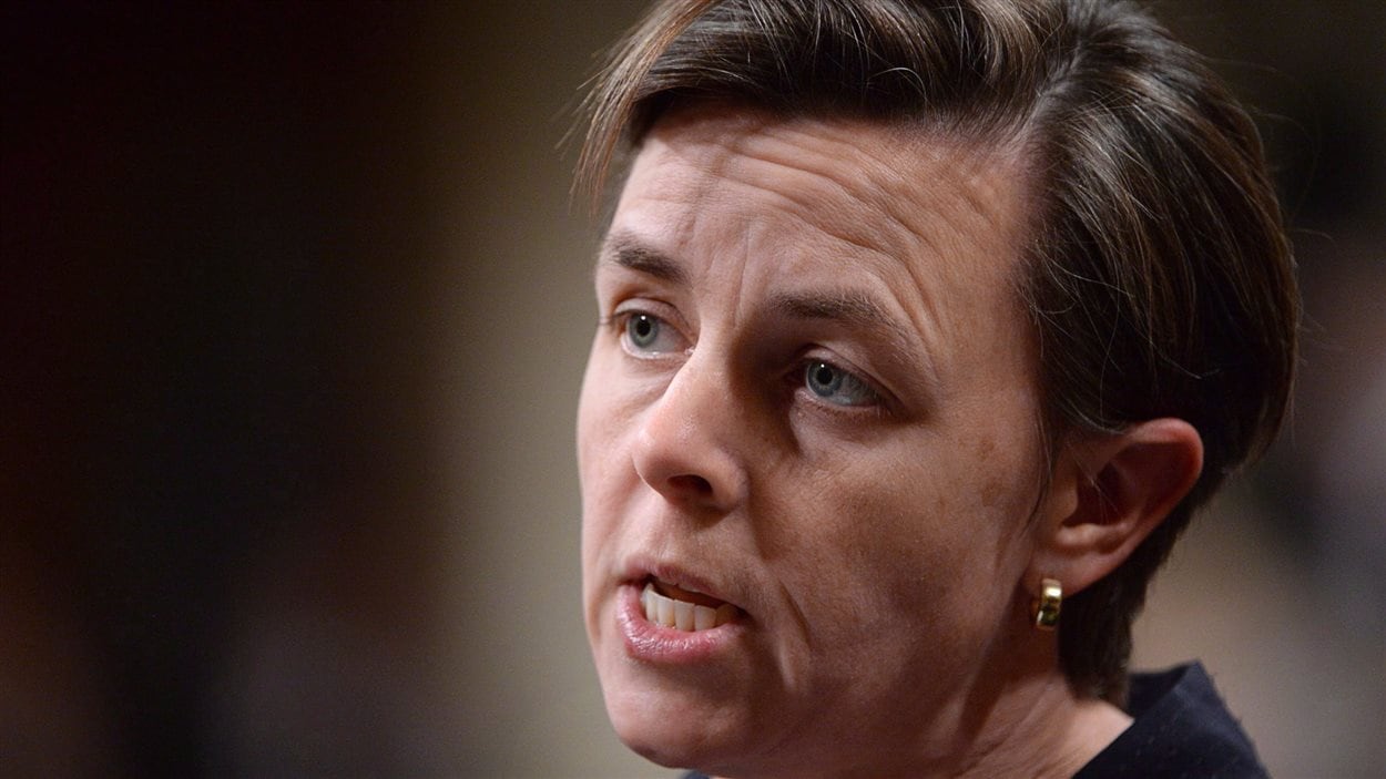 Kellie Leitch se présente à la direction du Parti conservateur canadien.