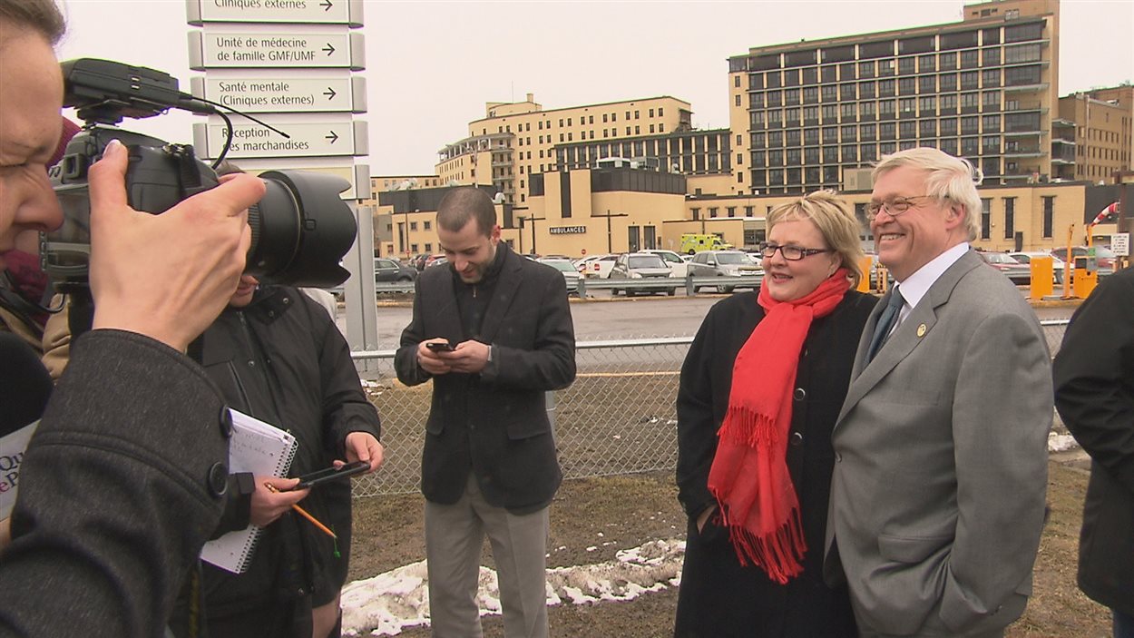 Francyne T. Gobeil et Gaétan Barrette