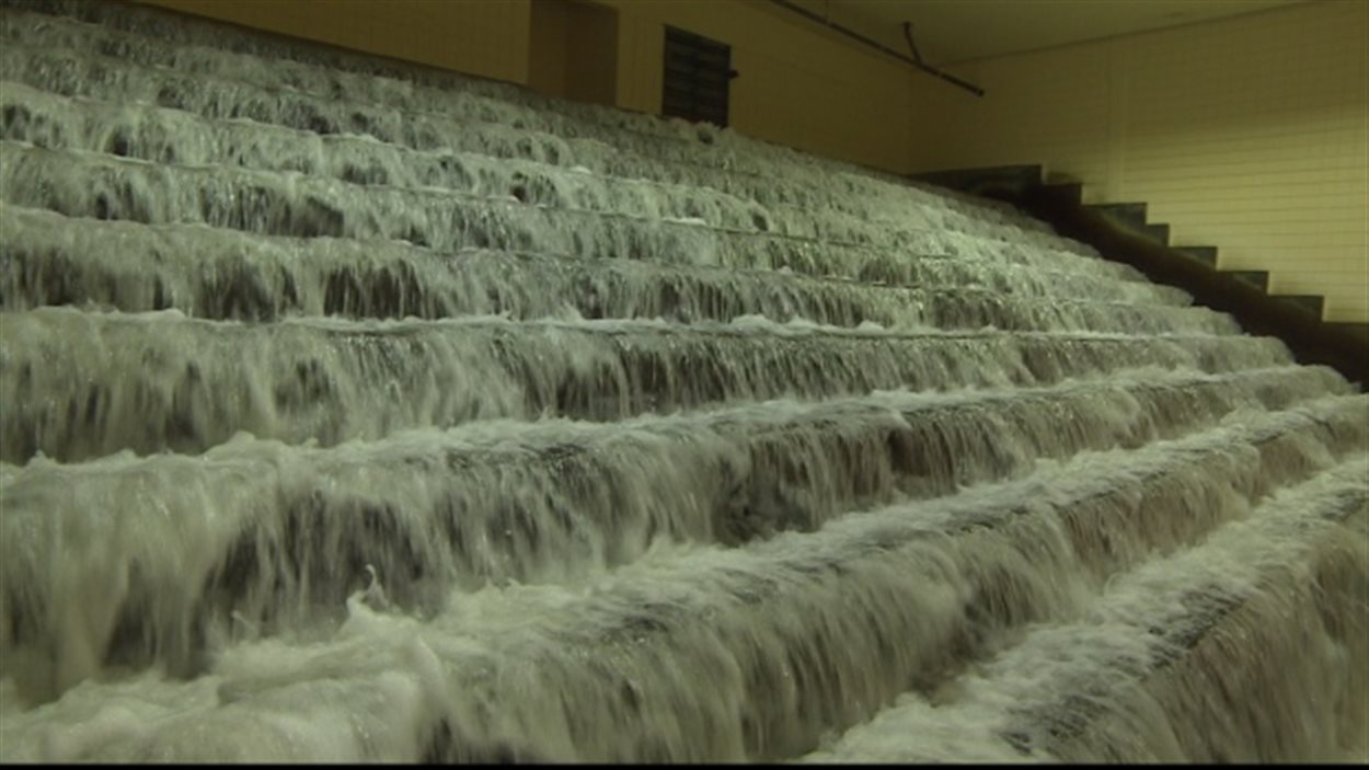 L'usine de traitement de l'eau de Buffalo Pound.