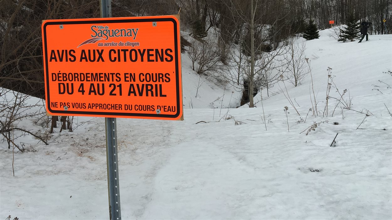 Avis de déversement dans le Saguenay