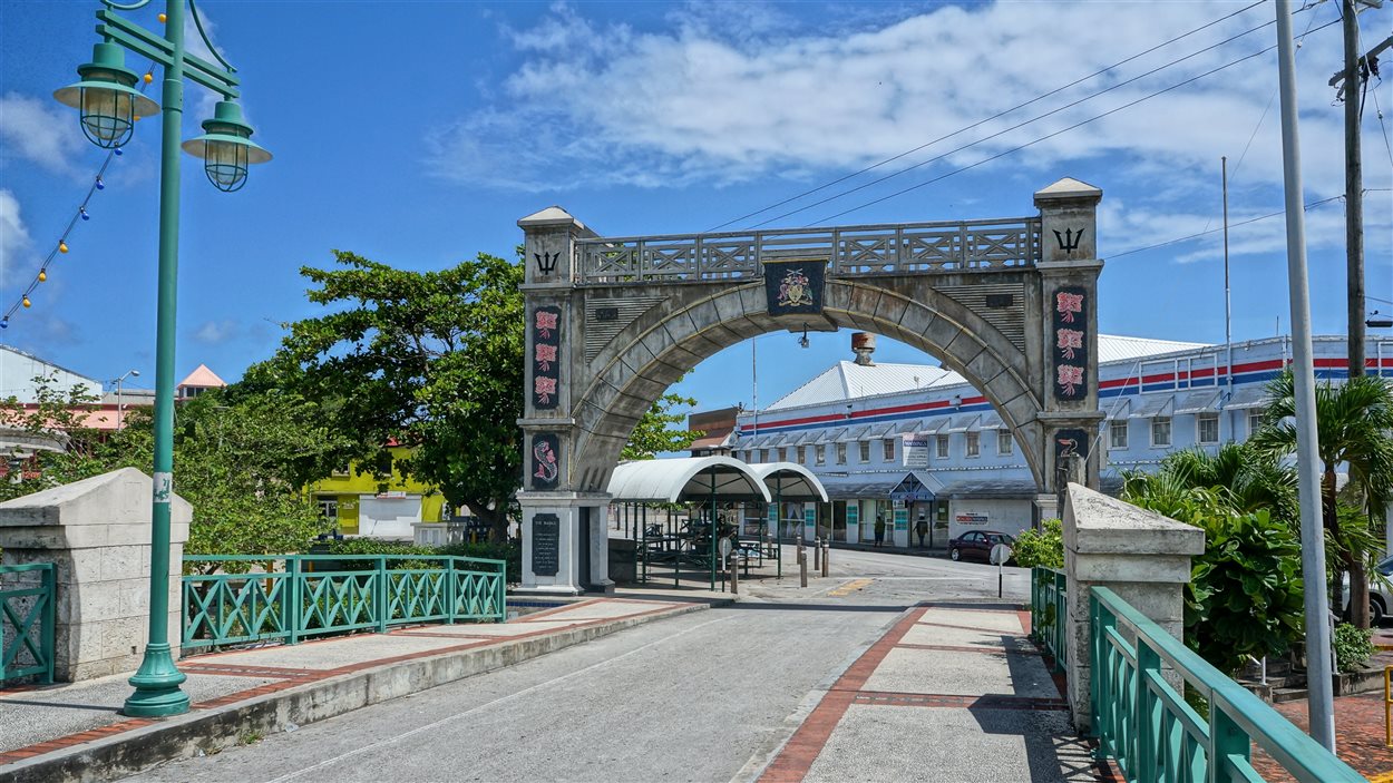 La capitale de la Barbade, Bridgettown. Le pays a reçu plus de 71 milliards de dollars d'investissements directs canadiens en 2014.
