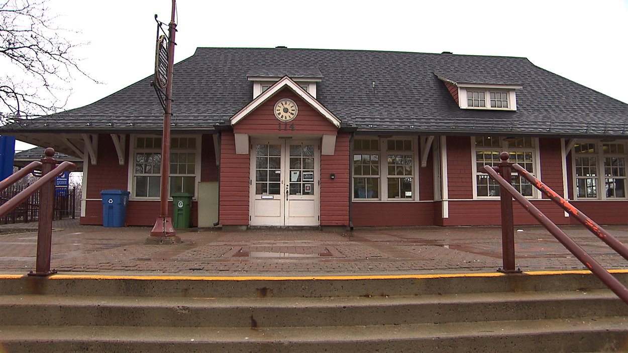 La gare Valois, à Pointe-Claire