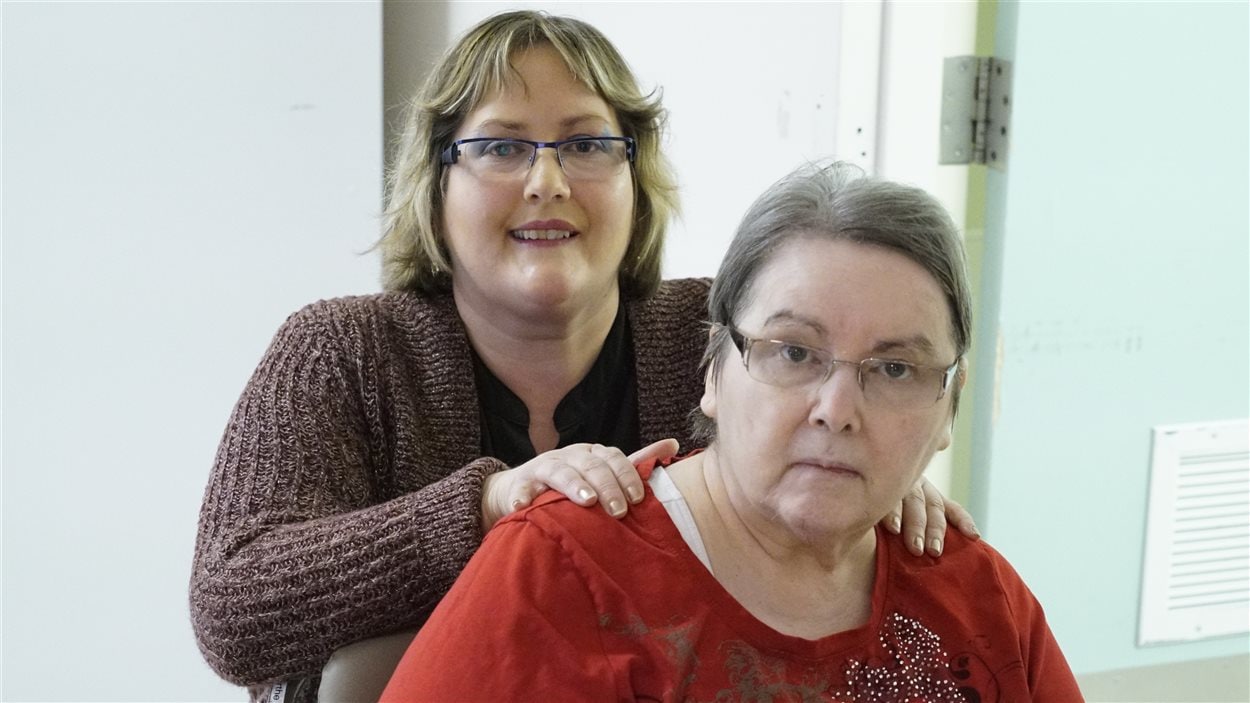 Annie Dumas et sa mère