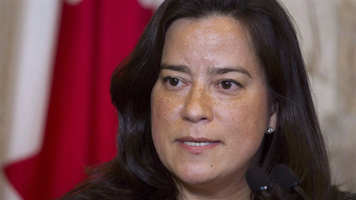 La ministre de la Justice du Canada, Jody Wilson-Raybould