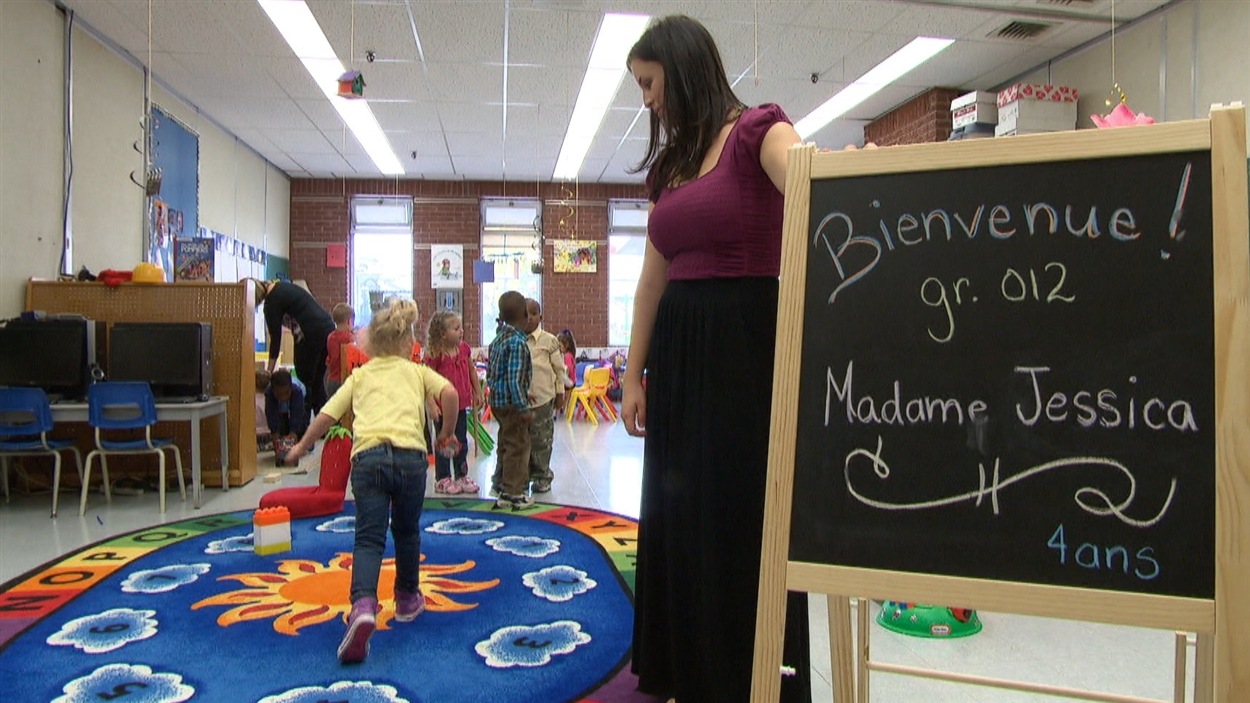 Une école de maternelle à Gatineau au Québec