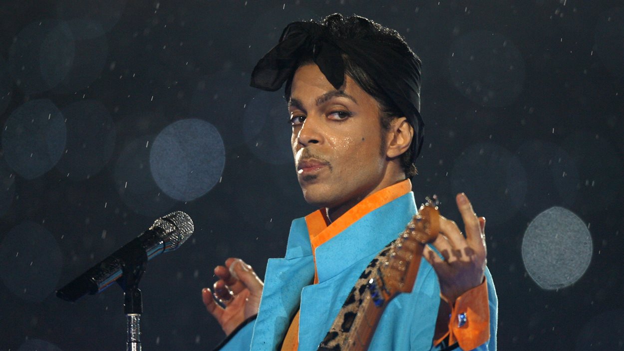 Prince en concert à Miami en 2007