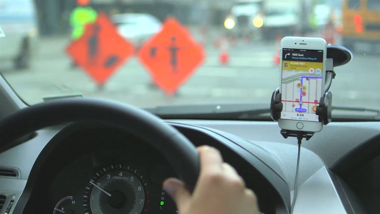 La Ville de Montréal et l'application Waze se sont entendues pour s'échanger des données sur la circulation.