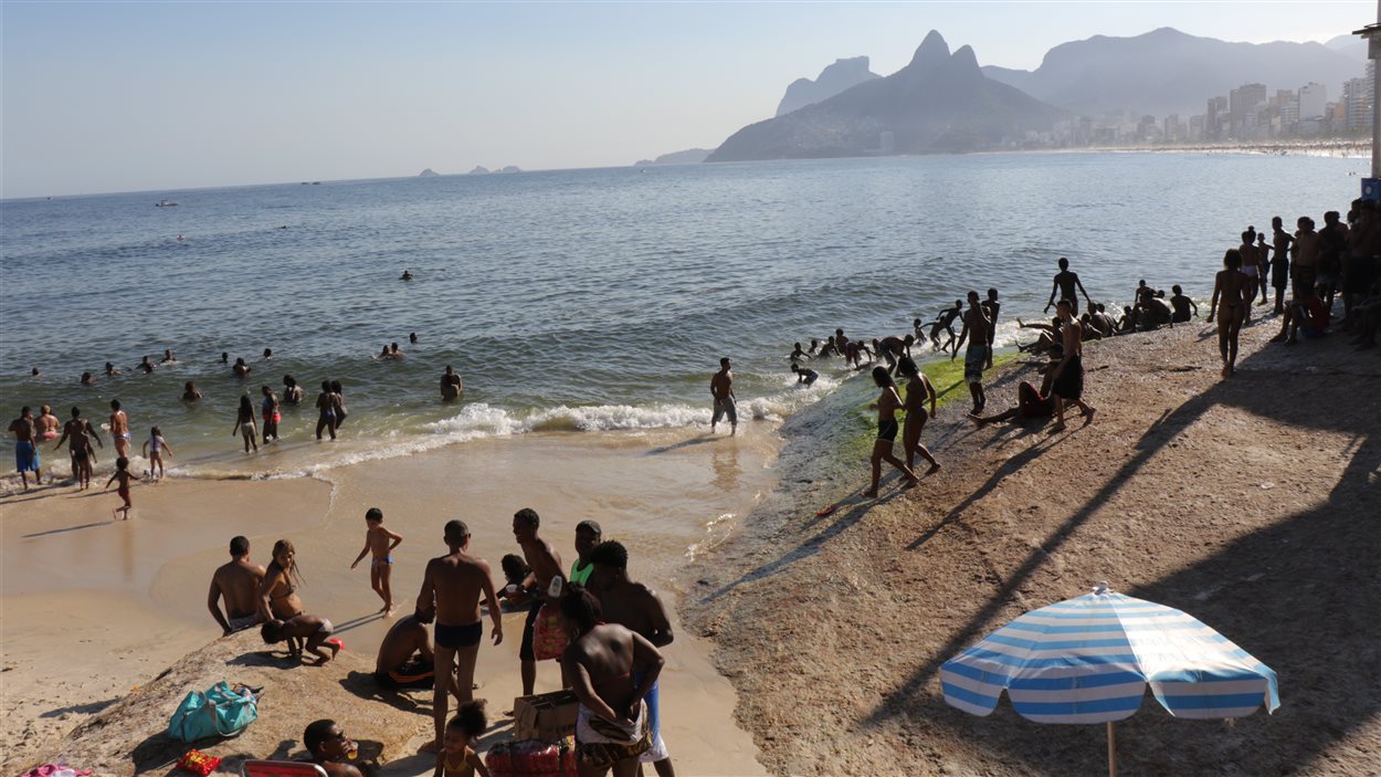 La plage d'Ipanema, à Rio.