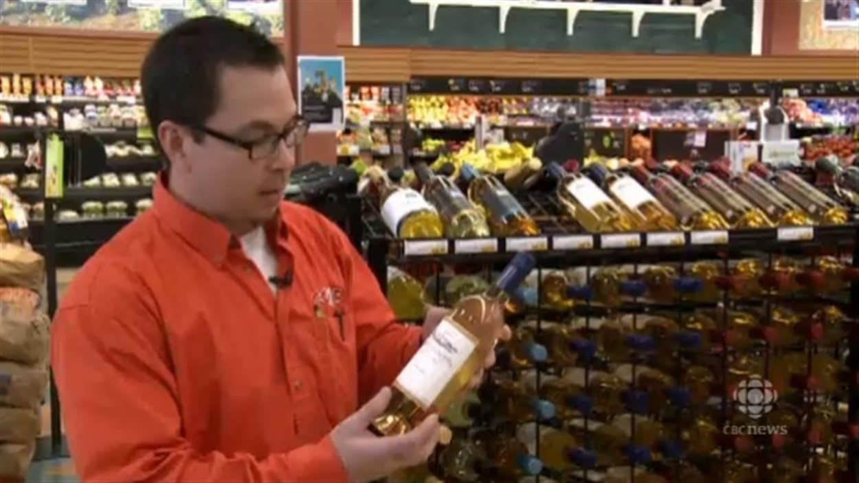 Le vin en épicerie attire les consommateurs au NouveauBrunswick RadioCanada