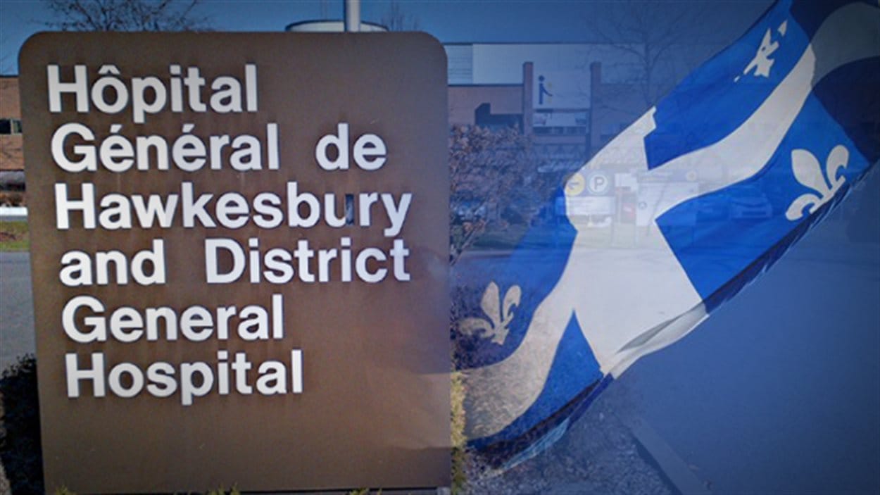 L'Hôpital général de Hawkesbury.