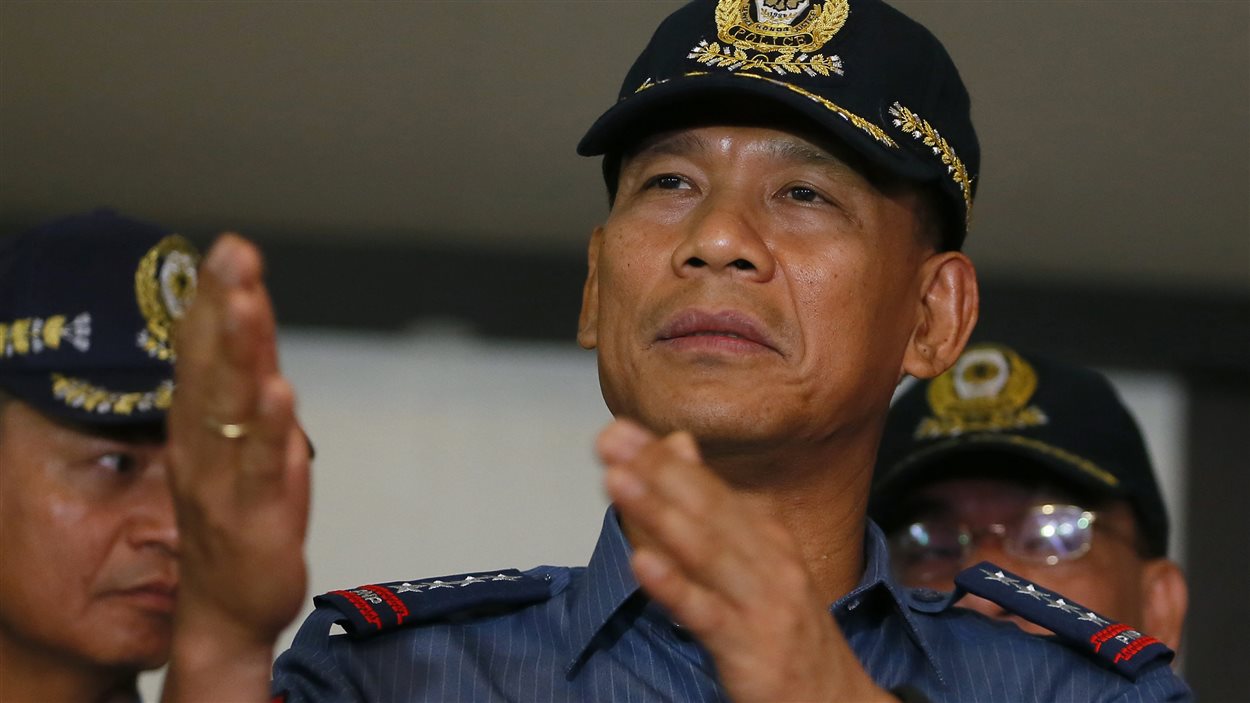 Ricardo Marquez, directeur général de la police nationale des Philippines
