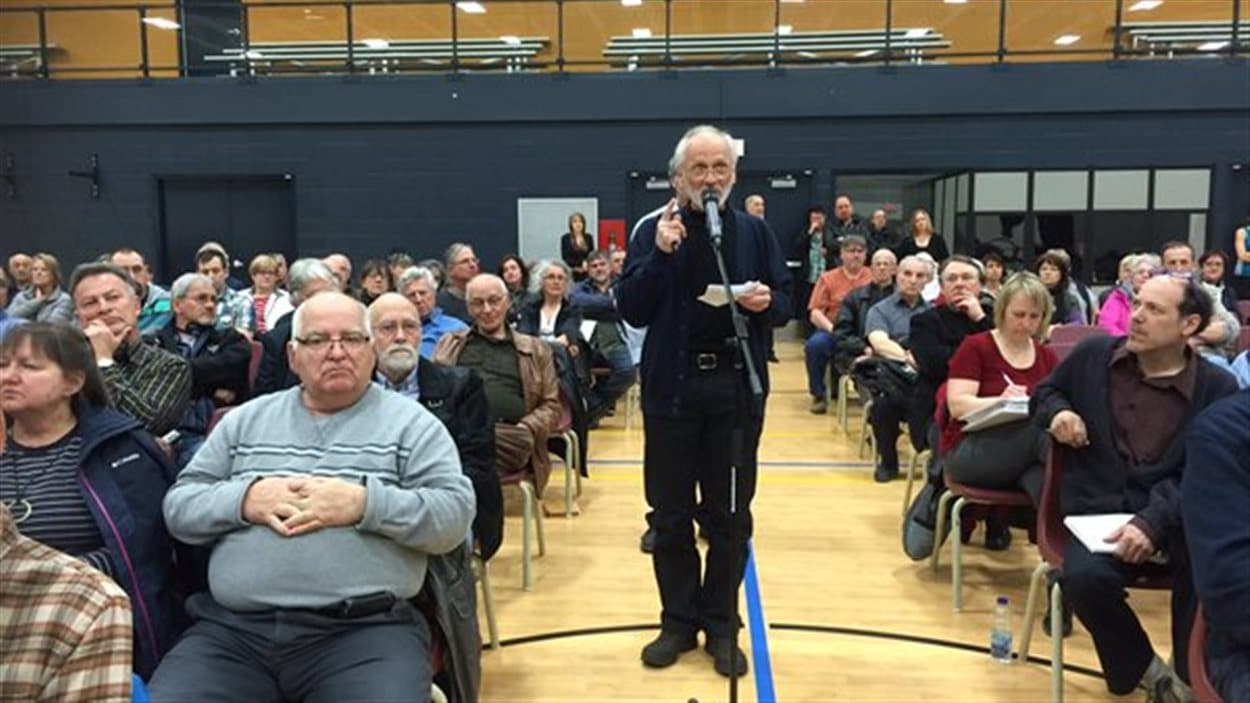 Séance publique à Lac-Mégantic - avril 2016