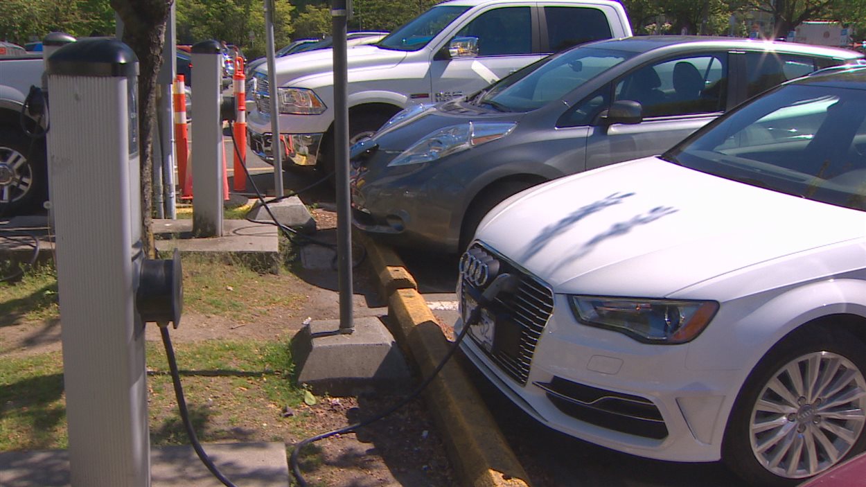 Des bornes de recharge pour voitures électriques à Vancouver