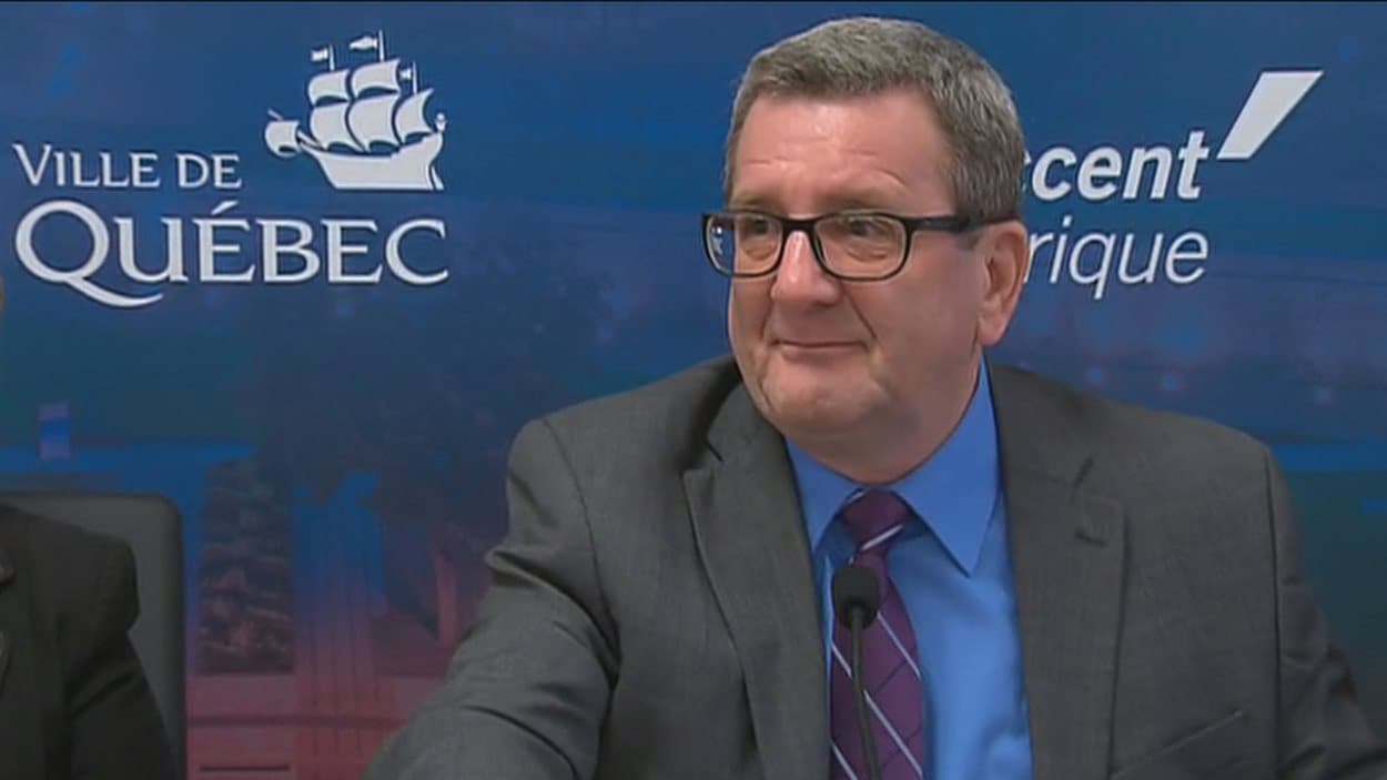 Le maire de Québec, Régis Labeaume.