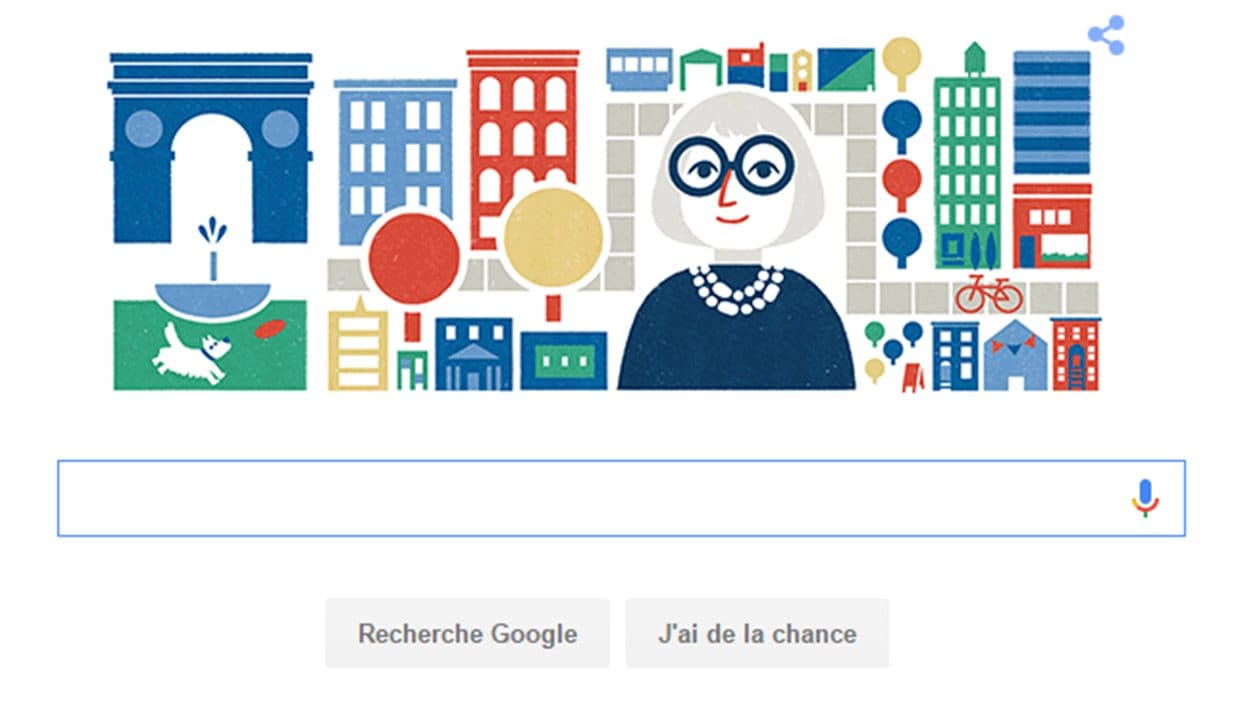 Google Souligne Le 100e Anniversaire De Jane Jacobs Radio Canada Ca