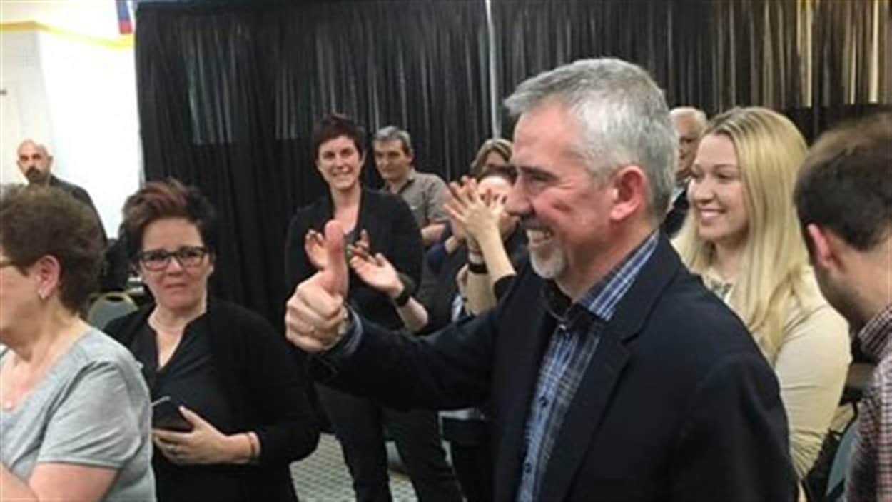 Cyrille Simard savoure sa victoire