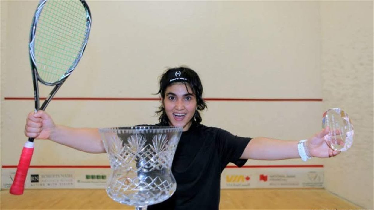 Maria Toorpakai, championne de squash au Pakistan