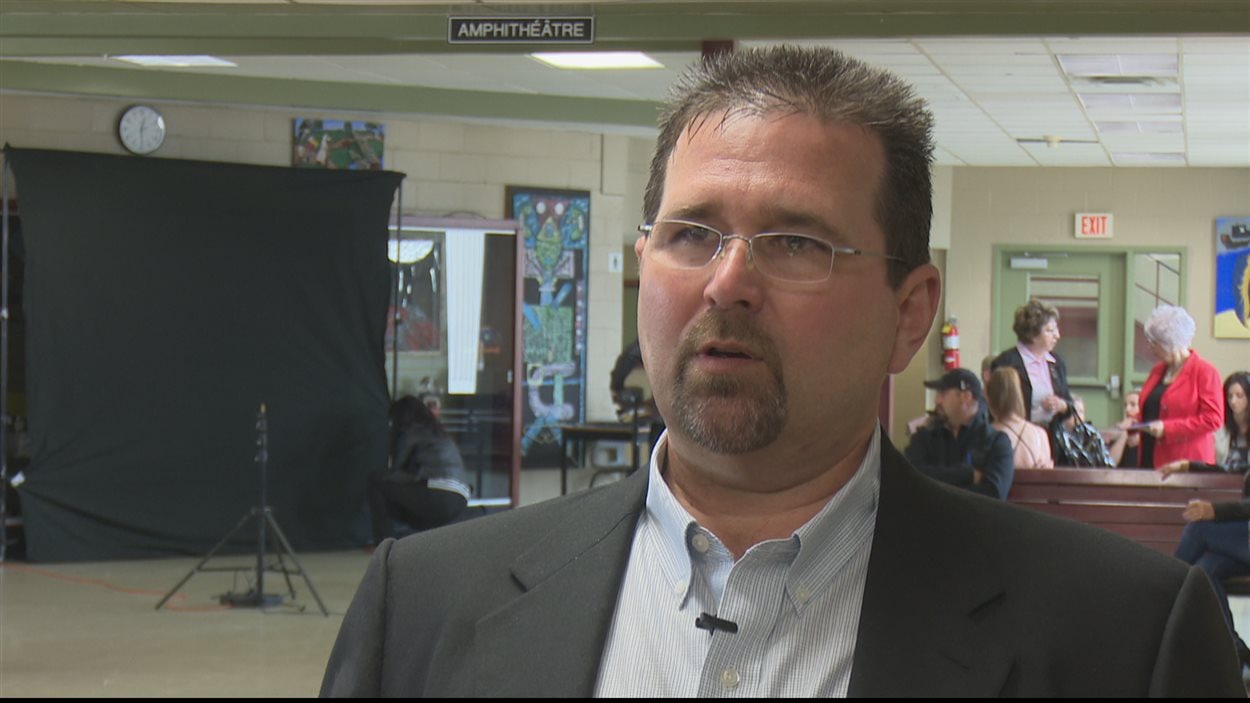 Denis Losier, candidat à la mairie de Tracadie