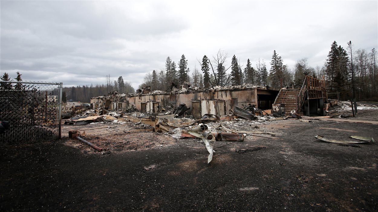 Une centaine d'entrées par effraction à Fort McMurray Feu de forêt à