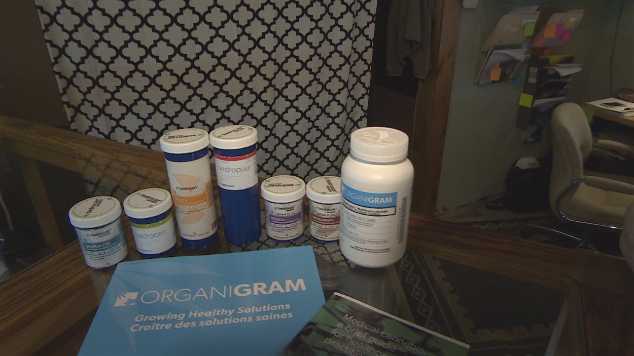 De la marijuana sous forme de lotions.