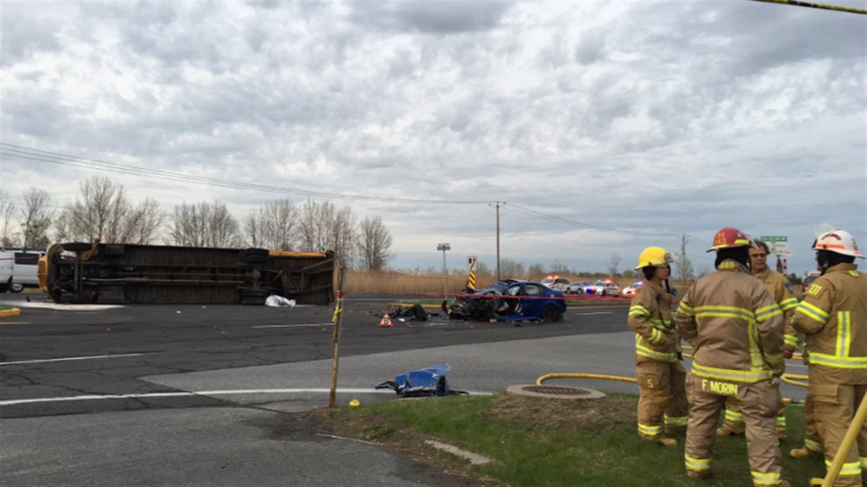 MontSaintHilaire le conducteur dans un état critique, l'enquête se poursuit RadioCanada