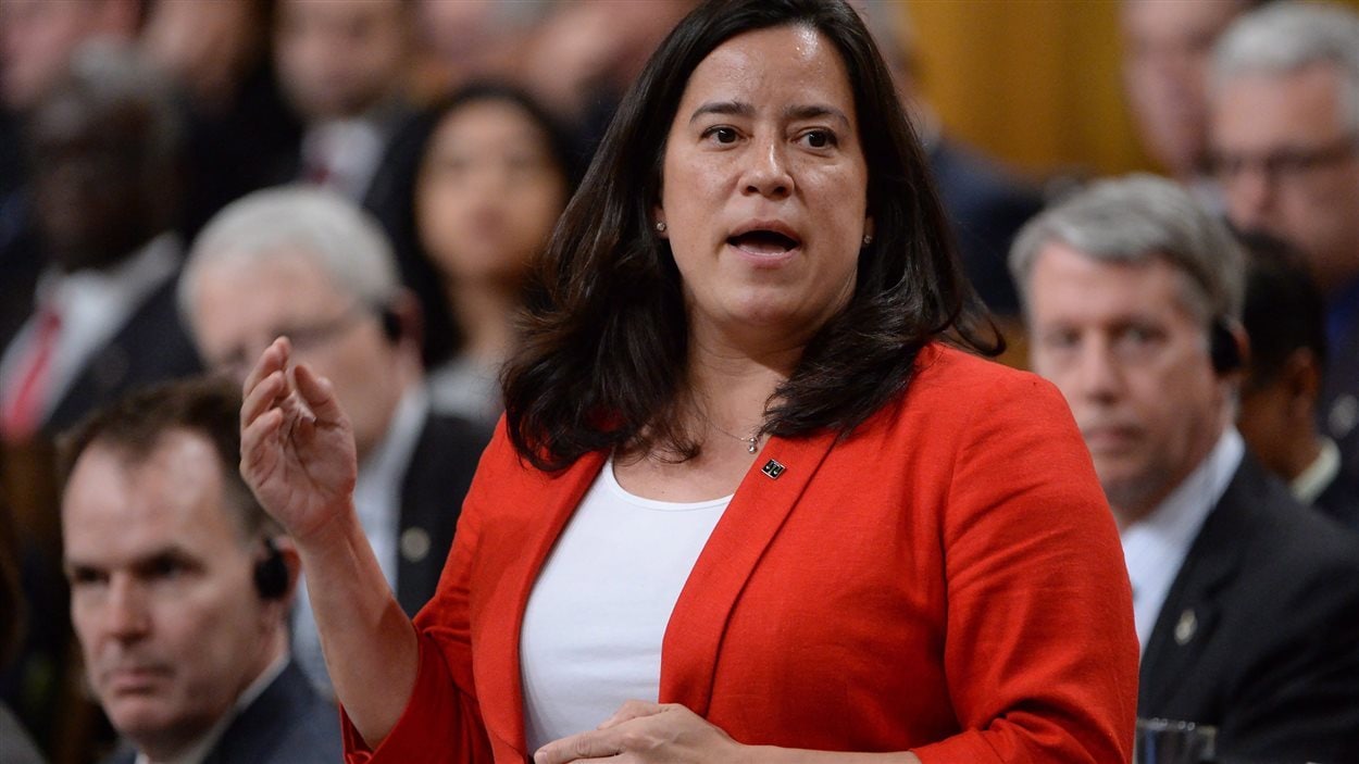La ministre de la Justice Jody Wilson-Raybould