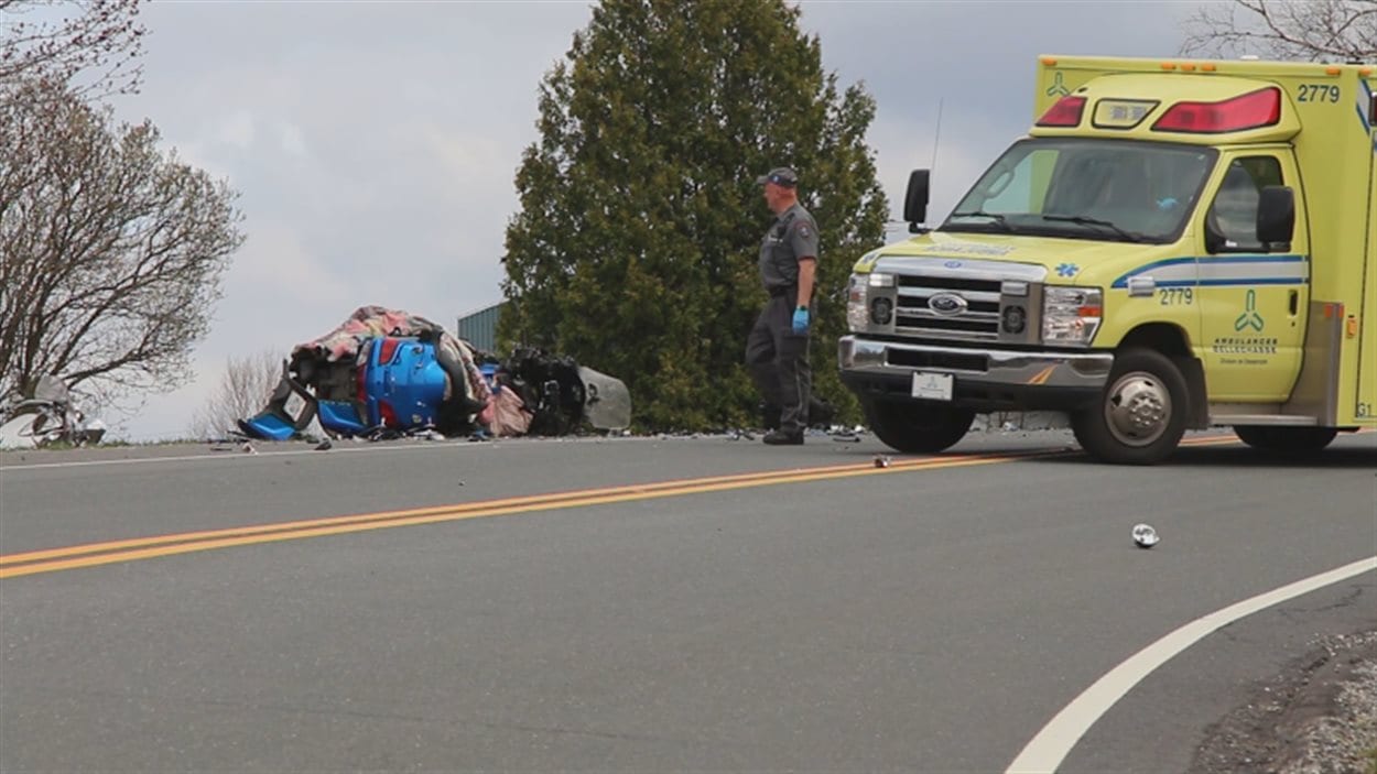 Un club de moto dévasté après l'accident dans Bellechasse RadioCanada