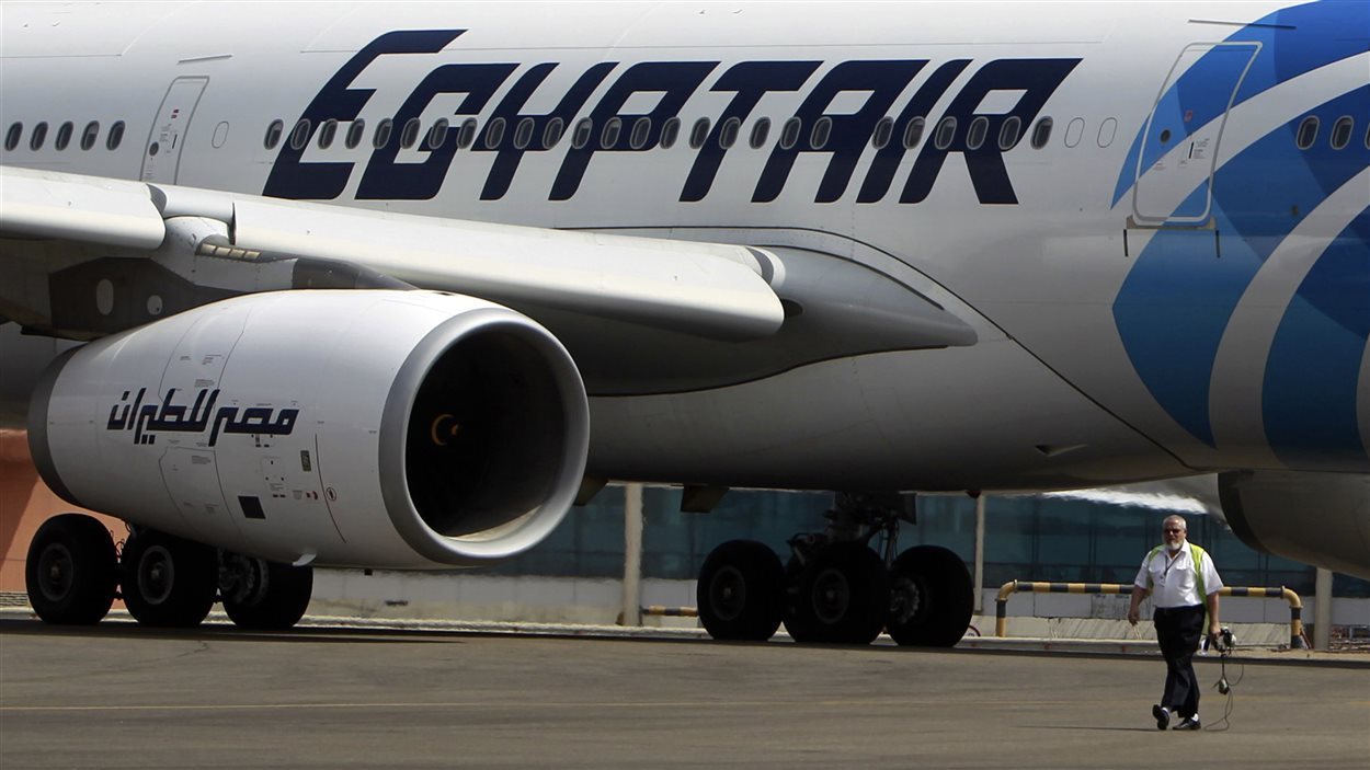 Un avion de la compagnie Egyptair