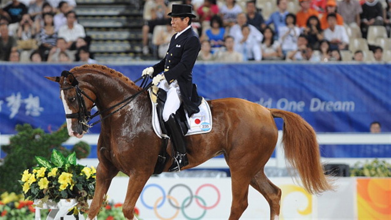 Hiroshi Hoketsu sur Whisper aux Jeux de Londres