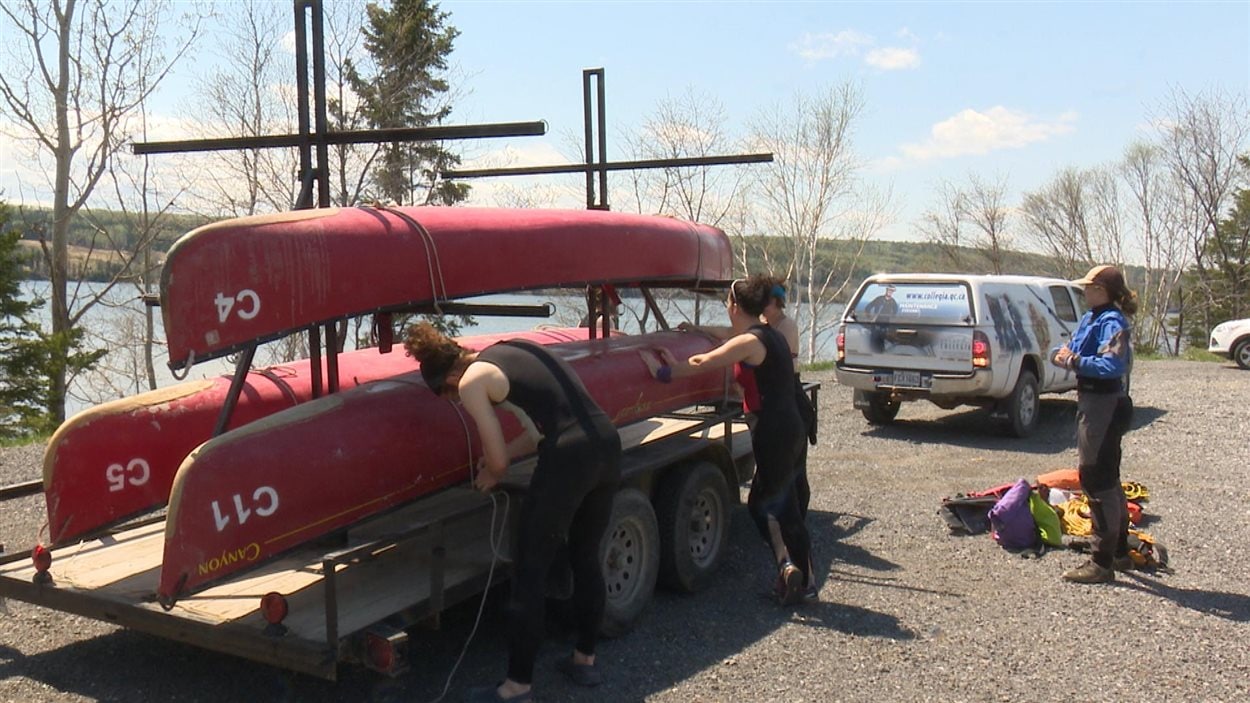 Canotage en rivière