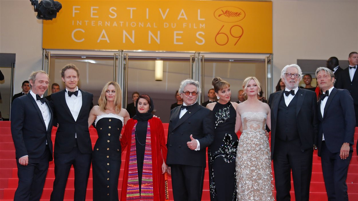 Les membres du jury du 69e Festival de Cannes.