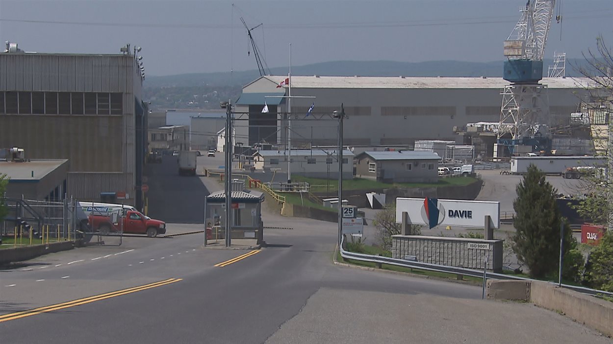 72 travailleurs mis à pied à la Davie RadioCanada