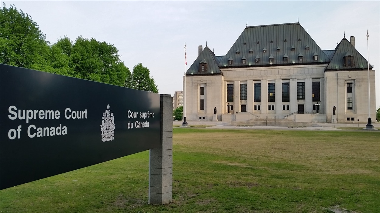 La Cour suprême du Canada, à Ottawa