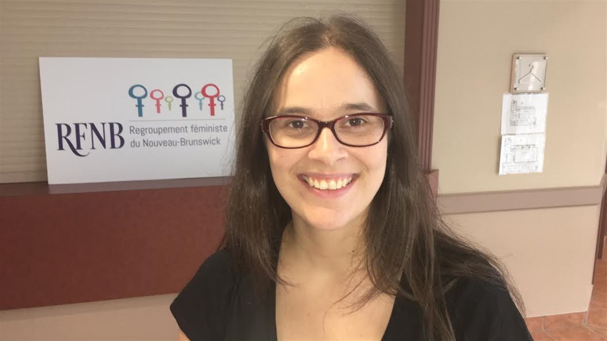 Sylvie Morin, présidente du Regroupement féministe du Nouveau-Brunswick