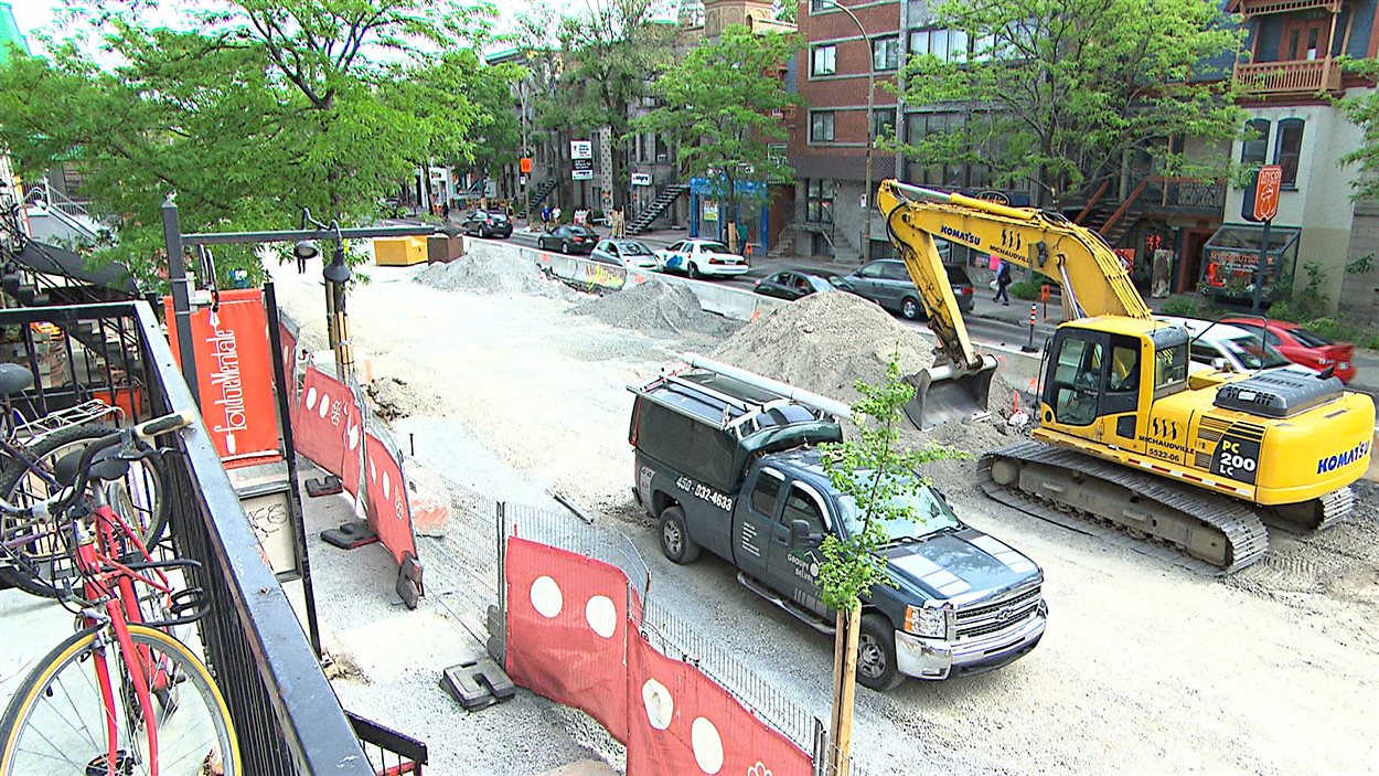 Les travaux de la rue SaintDenis terminés avec un mois d'avance