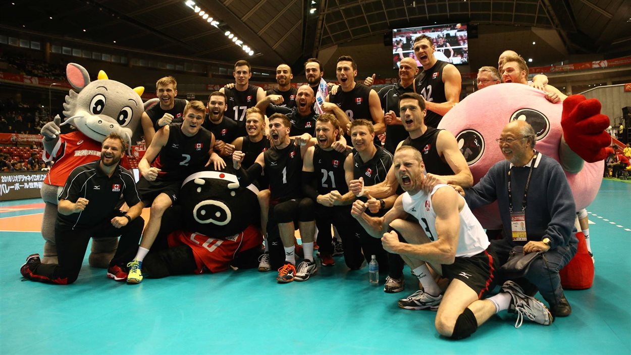L'équipe de volleyball du Canada