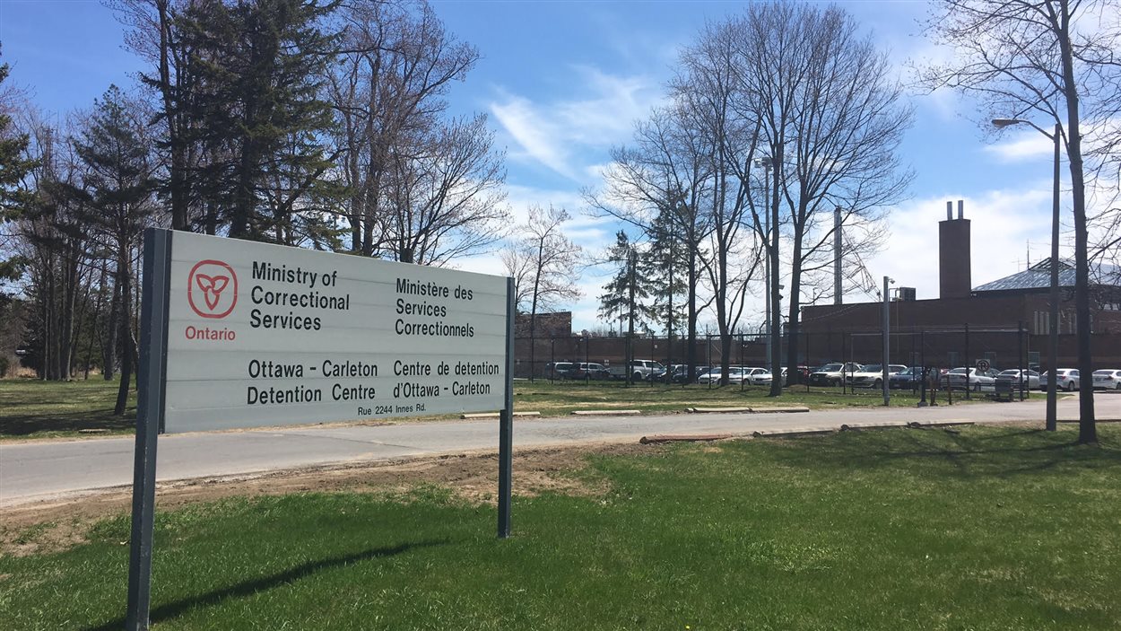 Le Centre de détention d'Ottawa-Carleton.