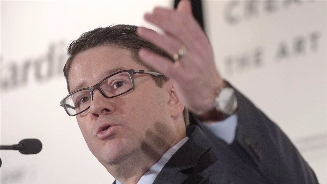 Le PDG d'Hydro-Québec, Éric Martel