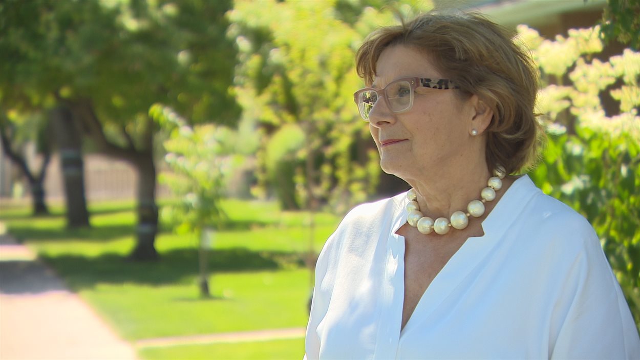 La présidente de l'ACF, Françoise Sigur-Cloutier.