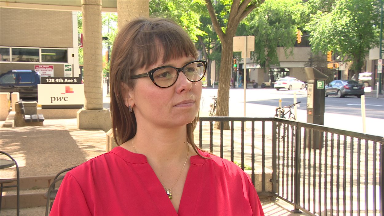 Sarah Marchildon, ex-directrice du Broadway Business Improvement District.