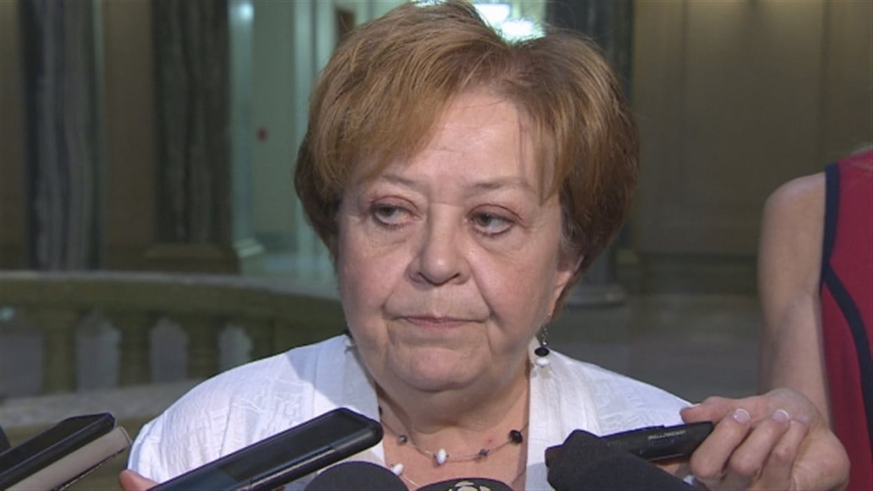 La ministre des Services sociaux de la Saskatchewan Donna Harpauer.