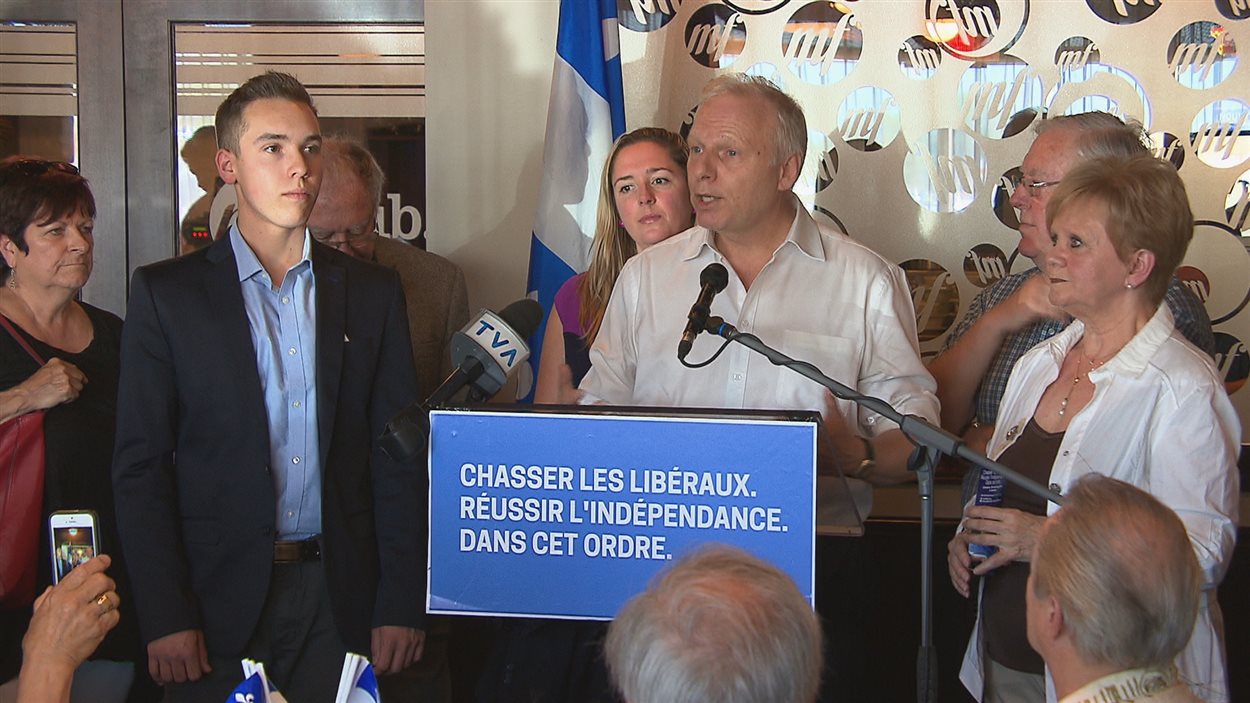 Le candidat à la direction du PQ Jean-François Lisée a reçu l'appui de neuf personnalités de la Mauricie