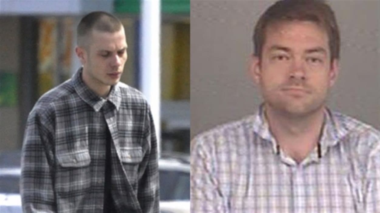 Les deux accusés: Mark Smich (à g.) et Dellen Millard
