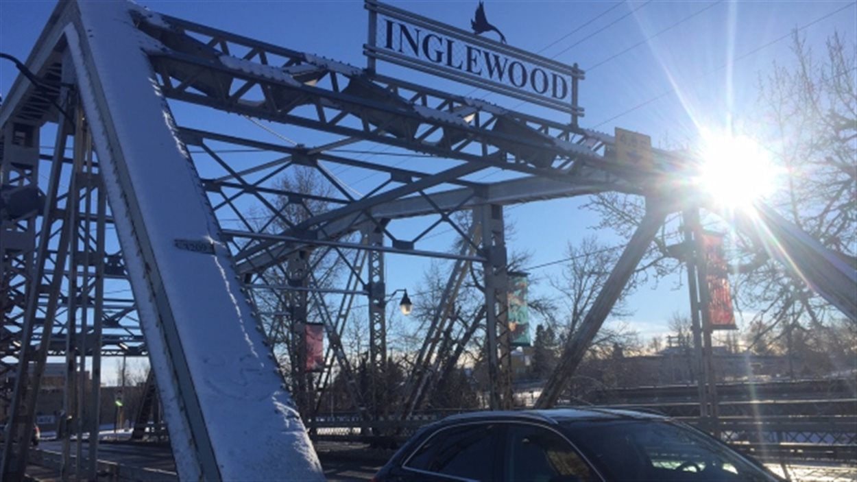 Le pont d'Inglewood à Calgary.