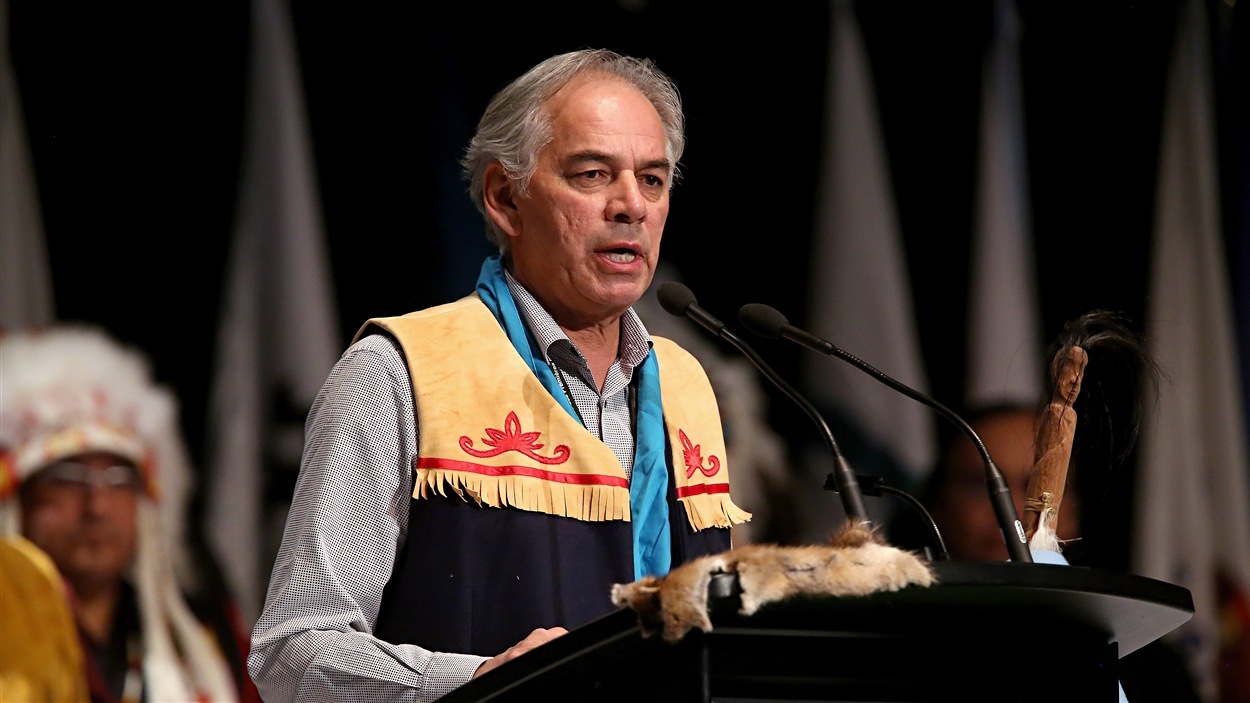Ghislain Picard est le chef de l'Assemblée des Premières Nations Québec-Labrador (APNQL) depuis 1992. Il en est à son sixième mandat.